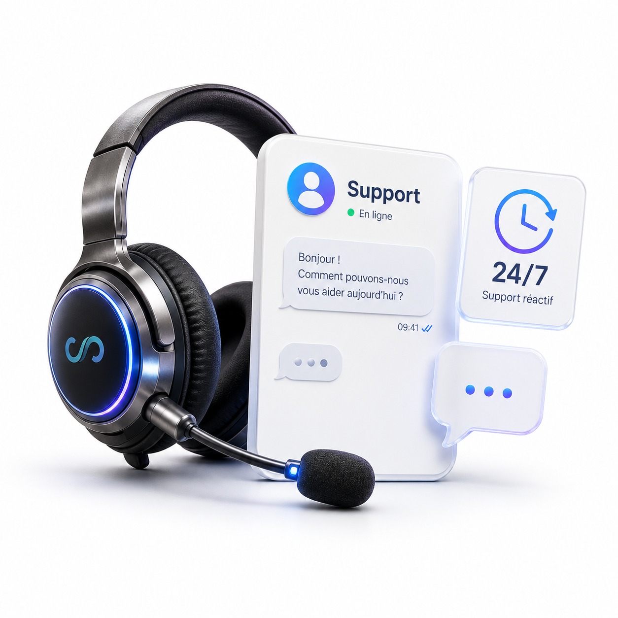 Support réactif CXO